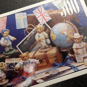 Cherished Teddies 500-piece Puzzle NEW still sealed 9 1/4" x 26 3/4"